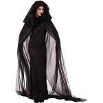 Reduzierte Schwarze Zombiebraut-Kostüme & Geisterbraut-Kostüme aus Polyester für Damen Größe L 