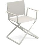 Weiße EMU Gartenmöbel Designer Stühle aus Aluminium Outdoor 