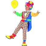 Reduzierte Bunte Clown-Kostüme & Harlekin-Kostüme für Kinder 