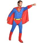 Reduzierte Rote Superman Superheld-Kostüme für Herren Größe L 