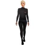 Ciao- Eva Kant suit costume disguise fancy dress girl woman adult official Diabolik (One size 40-42) with wig