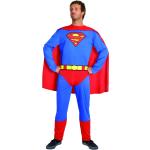 Rote Superman Superheld-Kostüme aus Polyester für Herren Größe XL 