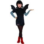 Ciao- Mavis Dracula Hotel Transylvania costume disguise fancy dress vampire girl (Size 5-7 years) with wig, Schwarz