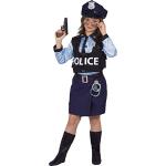 Blaue Polizei-Kostüme für Kinder 