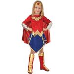 Reduzierte Rote Wonder Woman Faschingskostüme & Karnevalskostüme für Kinder 
