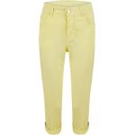 Reduzierte Gelbe Angels Jeans Cici Capri-Jeans aus Denim für Damen Größe L 
