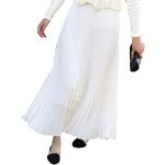 Weiße Maxi Maxiröcke für Damen Einheitsgröße für den für den Sommer 