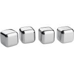 Silberne Boxen & Aufbewahrungsboxen aus Edelstahl 5-teilig 