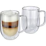 12er Set Latte Macchiato Glas 39cl stapelbar Coffee Dekor