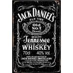 Retro Jack Daniels Bilder & Wandbilder aus Zinn 20x30 