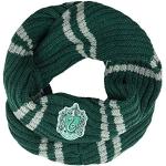 Reduzierte Grüne Bestickte Harry Potter Slytherin Damenschals für den für den Winter 