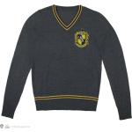Graue Harry Potter Hufflepuff Herrensweatshirts Größe S für den für den Herbst 