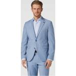 Hellblaue Unifarbene Cinque Businesskleidung mit Reißverschluss für Herren Übergröße 3-teilig 
