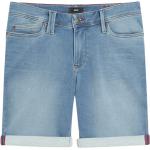 Blaue Cinque Jeans-Shorts mit Reißverschluss aus Denim für Herren für den für den Sommer 