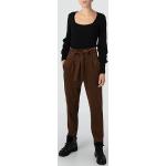 Reduzierte Braune Cinque Paperbag-Hosen aus Polyester für Damen Größe M 
