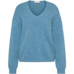 Cinque Pullover, V-Ausschnitt, für Damen, blau, S