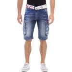 Reduzierte Cipo & Baxx Jeans-Bermudas aus Denim für Herren für den für den Sommer 