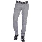 Graue Melierte Cipo & Baxx 5-Pocket Jeans aus Denim für Herren Größe XXL Weite 31, Länge 32 