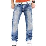Blaue Cipo & Baxx Stonewashed Jeans aus Denim für Herren Weite 31 