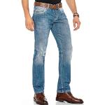 Blaue Cipo & Baxx Slim Fit Jeans aus Denim für Herren Weite 38 