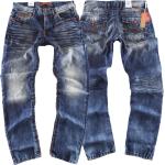 Reduzierte Blaue Cipo & Baxx Jeans mit dicken Nähten aus Baumwolle für Herren 
