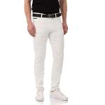 Weiße Cipo & Baxx Slim Fit Jeans aus Denim für Herren Weite 42 