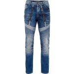 Blaue Straight Leg Jeans aus Denim für Herren Weite 27, Länge 32 