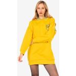 Reduzierte Gelbe Cipo & Baxx Sweatkleider aus Jersey für Damen Größe XL 