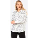 Reduzierte Weiße Langärmelige Cipo & Baxx Hemdblusen für Damen Größe XL 