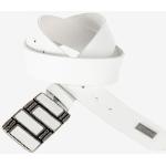 Reduzierte Weiße Casual Cipo & Baxx Ledergürtel aus Leder für Damen Länge 95 