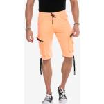 Orange Sportliche Cipo & Baxx Kurze Hosen für Herren Größe XL 