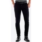 Reduzierte Schwarze Unifarbene Elegante Cipo & Baxx Slim Fit Jeans aus Baumwolle für Herren 