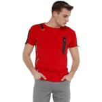 Reduzierte Rote Sportliche Cipo & Baxx T-Shirts für Herren Größe XL für den für den Sommer 