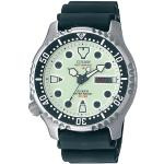 Citizen Promaster Diver 200 mt Automatico NY0040-09W Herren-Armbanduhr, Beige/Schwarz, Armband