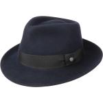 Blaue Lierys Trilbies & Fedora-Hüte aus Filz für Herren Größe XL 