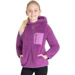 Violette Teddyjacken für Kinder & Teddy Fleece Jacken für Kinder mit Reißverschluss aus Fleece für Jungen für den für den Herbst 