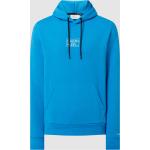 Blaue Calvin Klein CK Herrenhoodies & Herrenkapuzenpullover aus Baumwollmischung Größe S für den für den Herbst 