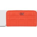 Reduzierte Orange Calvin Klein CK one Damenportemonnaies & Damenwallets aus Leder Klein 
