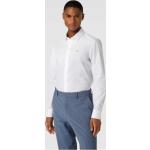 Weiße Calvin Klein CK Kentkragen Hemden mit Kent-Kragen aus Baumwolle für Herren Größe M 