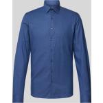 Marineblaue Calvin Klein CK Kentkragen Hemden mit Kent-Kragen aus Baumwolle für Herren 