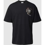 Schwarze Calvin Klein CK T-Shirts aus Baumwolle für Herren Größe XL 