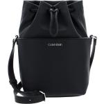 Schwarze Calvin Klein CK Hobo Bags für Damen klein 