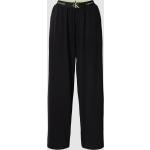 Reduzierte Schwarze Unifarbene Calvin Klein CK one Pyjamahosen aus Baumwollmischung für Damen Größe S 