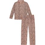 Reduzierte Braune Claesen's Kinderschlafanzüge & Kinderpyjamas aus Baumwolle für Mädchen Größe 122 