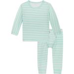 Reduzierte Cyanblaue Claesen's Kinderschlafanzüge & Kinderpyjamas aus Baumwolle Größe 68 
