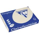 (0.02 EUR / Stück) Clairefontaine Kopierpapier Trophee 1242C A4 120g sand pastell 3329680124200 Clairefontaine 1242C 250 Stück