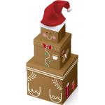 Geschenkboxen & Geschenkschachteln 3-teilig Weihnachten 