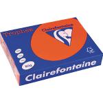 Ziegelrotes Modernes Clairefontaine Kopierpapier DIN A4, 80g, 500 Blatt 