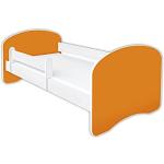 Orange Clamaro Kombi-Kinderbetten aus MDF mit Schublade 