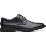 Schwarze Business Clarks Gore Tex Hochzeitsschuhe & Oxford Schuhe mit Schnürsenkel aus Leder leicht für Herren Größe 41,5 